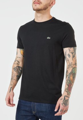 Camiseta Negro Lacoste