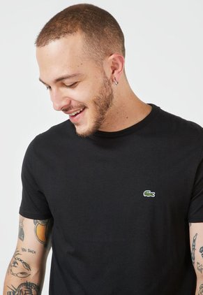 Camiseta Negro Lacoste