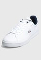Tenis Lifestyle Blanco-Azul Navy-Rojo Lacoste Carnaby Pro de Lacoste