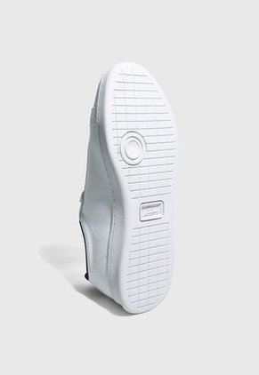 Tenis Lifestyle Blanco-Azul Navy-Rojo Lacoste Carnaby Pro