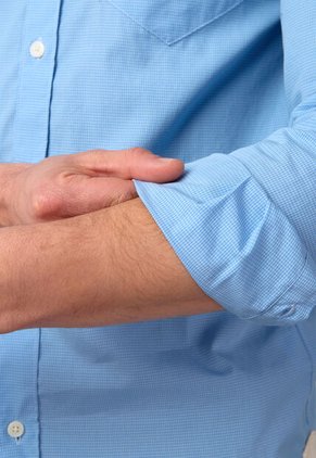 Camisa LACOSTE Celeste