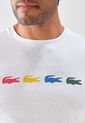 Camiseta Blanco-Multicolor Lacoste Wish Edition de Lacoste