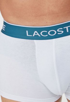 Bóxer x3 LACOSTE Blanco