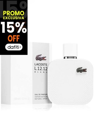 Perfume L.12.12 Blanc Edp De Lacoste Para Hombre 100 Ml Lacoste