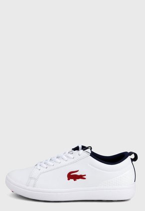 Tenis Blanco-Azul-Rojo Lacoste