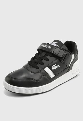 Tenis Lifestyle Negro-Blanco Lacoste T-Clip