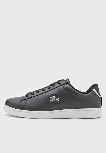 Tenis Lifestyle Negro-Blanco Lacoste Carnaby Evo