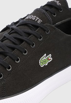Tenis Lifestyle Negro-Blanco Lacoste