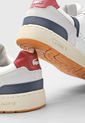 Tenis Lifestyle Blanco-Gris-Azul Navy Lacoste T-Clip de Lacoste