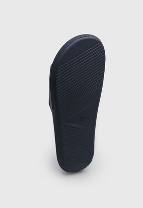 Playera Azul-Blanco Lacoste Croco Slide