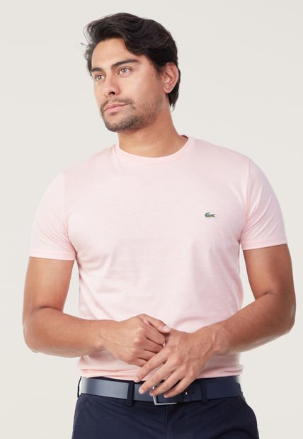 Camiseta Palo Rosa Lacoste