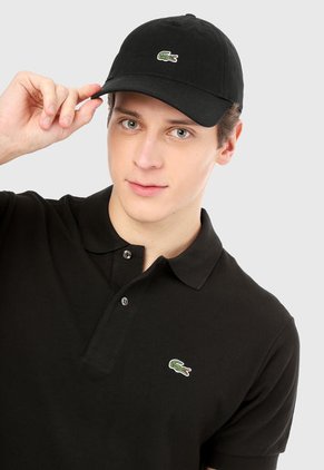 Polo Negro Lacoste