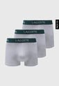 Bóxer x3 LACOSTE Blanco de Lacoste