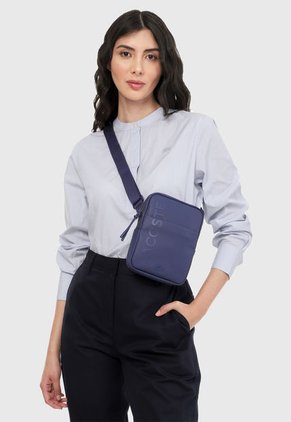 Camisa Azul-Blanco Lacoste