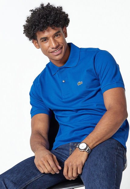 Polo Azul Royal Lacoste