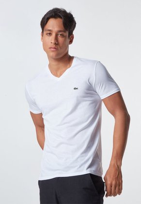 Camiseta LACOSTE  Blanco