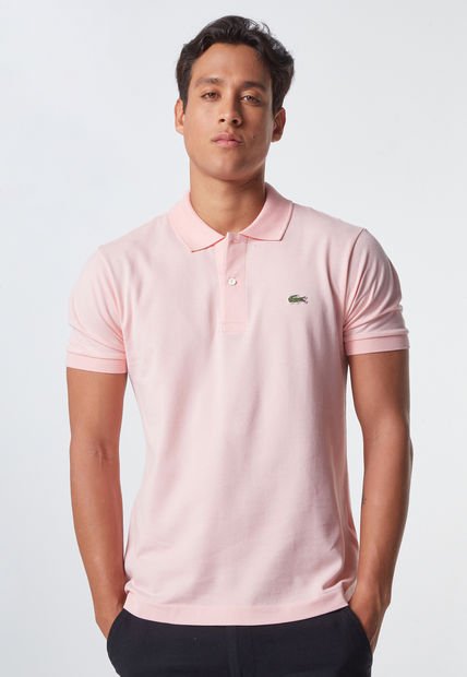 Polo Rosa Lacoste Original L1212