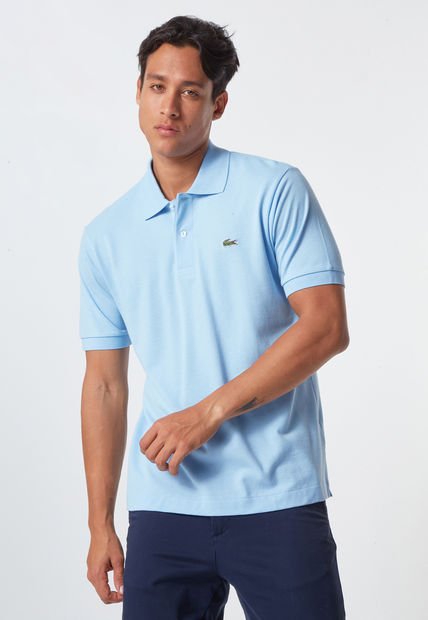 Polo Celeste Lacoste Original L1212