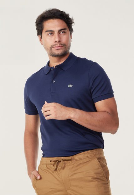 Polo Azul Navy Lacoste