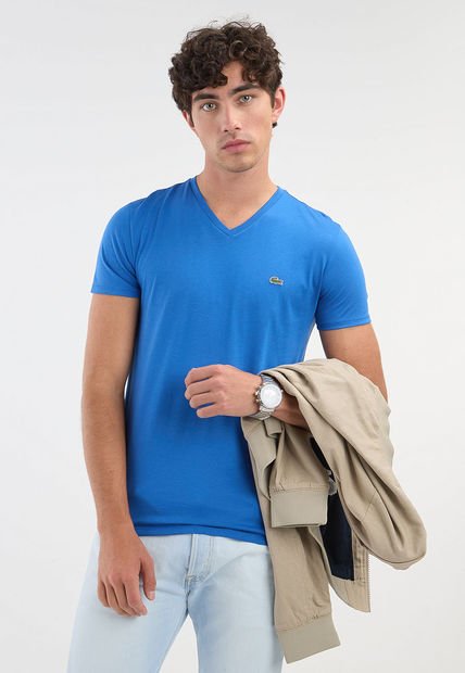 Camiseta Azul LACOSTE