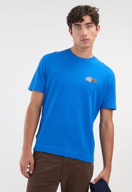 Camiseta Azul LACOSTE