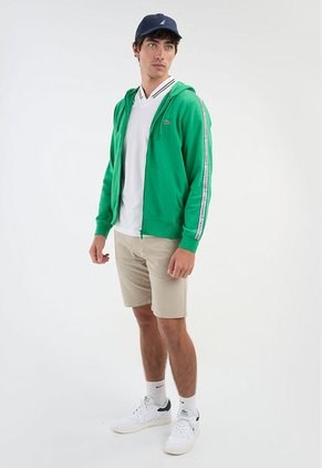 Hoodie Verde-Blanco-Negro LACOSTE
