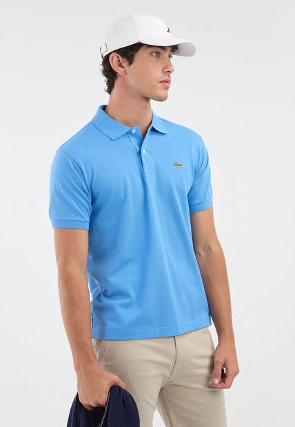 Polo Celeste LACOSTE Original L.12.12 Compra Ahora Dafiti Colombia