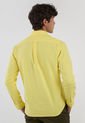 Camisa LACOSTE Oxford Amarillo de Lacoste
