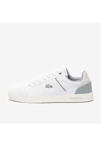 Tenis Lacoste Europa Pro Para Hombre Color Blanco Y Gris Lacoste