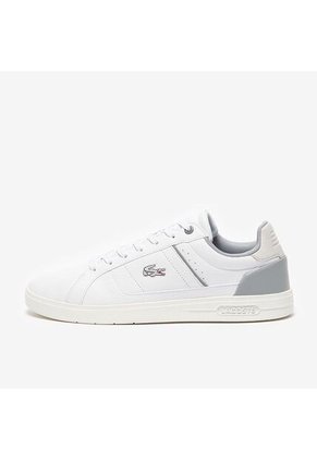 Tenis Lacoste Europa Pro Para Hombre Color Blanco Y Gris