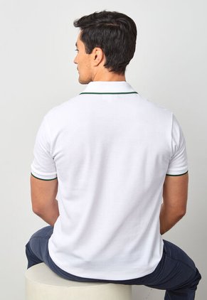 Polo LACOSTE Blanco