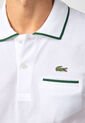 Polo LACOSTE Blanco de Lacoste