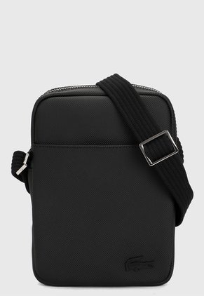 Bolso Manos Libres Negro Lacoste