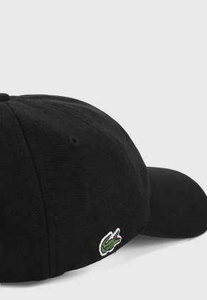 Gorra Negro Lacoste
