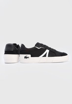 Tenis Lifestyle Negro-Blanco Lacoste