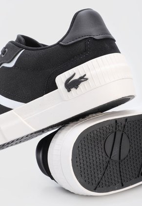 Tenis Lifestyle Negro-Blanco Lacoste