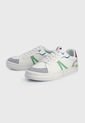 Tenis Lifestyle Blanco-Gris-Verde Lacoste L004 de Lacoste