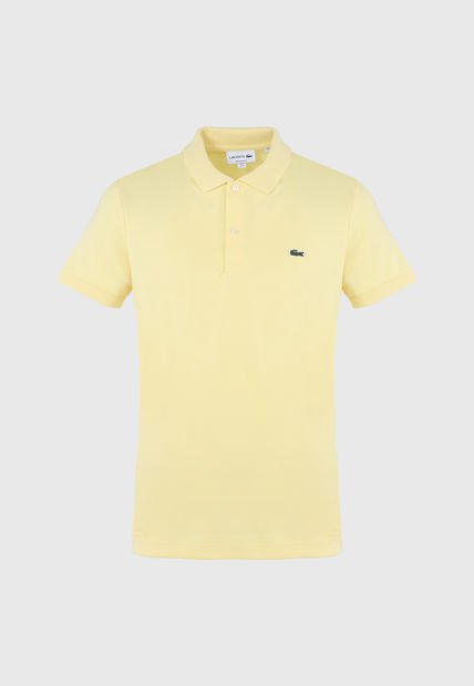 Camiseta Polo Amarillo Pastel Lacoste