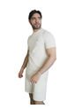 Conjunto Para Hombre Texturizado Camiseta Y Pantaloneta Beige Laguna Blue de LAGUNA BLUE