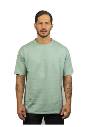Camiseta Para Hombre Texturizada Verde Claro Laguna Blue