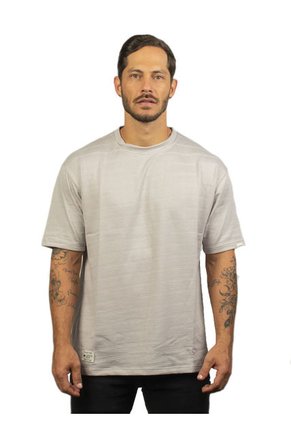 Camiseta Para Hombre Texturizada Arena Laguna Blue
