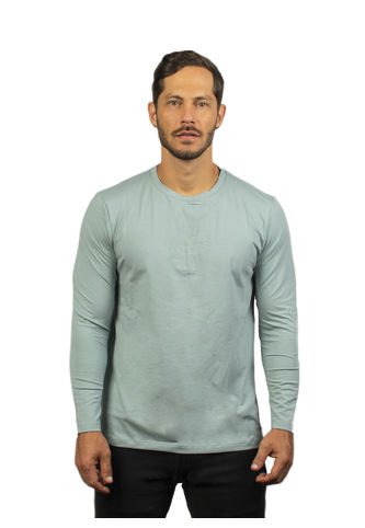 Camibuso Para Hombre Estampado Laguna Blue LAGUNA BLUE