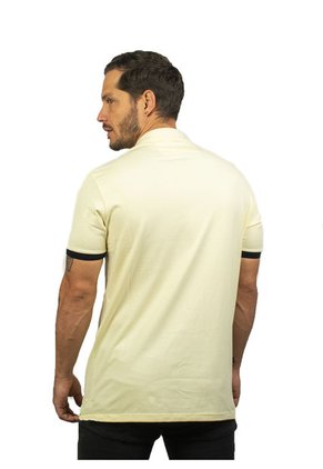 Camiseta Tipo Polo Para Hombre Amarilla - Negra Laguna Blue