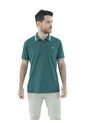 Camiseta Tipo Polo Para Hombre Bordada Verde Laguna Blue de LAGUNA BLUE