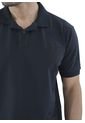 Camiseta Tipo Polo Para Hombre Bordada Negra Laguna Blue de LAGUNA BLUE