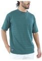 Camiseta Para Hombre Texturizada Verde Laguna Blue de LAGUNA BLUE