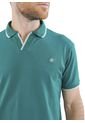 Camiseta Tipo Polo Para Hombre Bordada Verde Laguna Blue de LAGUNA BLUE