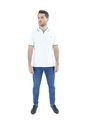 Camiseta Tipo Polo Para Hombre Bordada Marfil Laguna Blue de LAGUNA BLUE