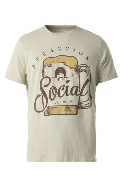Camiseta Latin Lover Tracción Social Nude