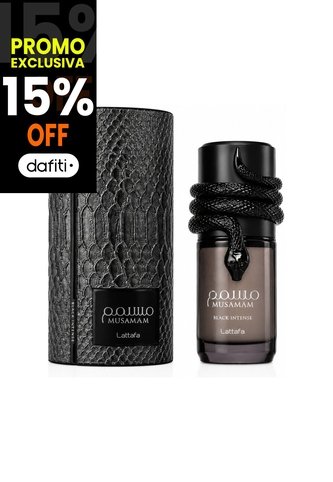 Perfume Musamam Black Intense Lattafa Unisex 100 Ml EDP Lattafa
